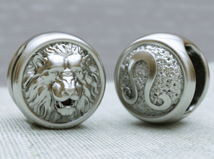 Zodiac Lion (charms) 3d printed