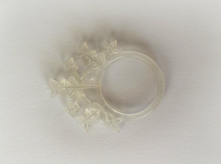 Snowflake style 2 size 7 3d printed
