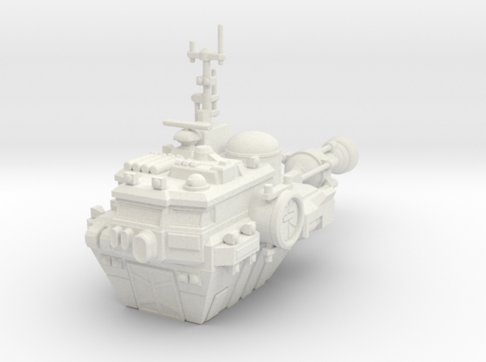 Utility Ship Flying 3d printed 