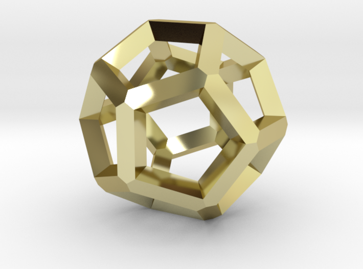 Dodecahedron 8.8 3d printed