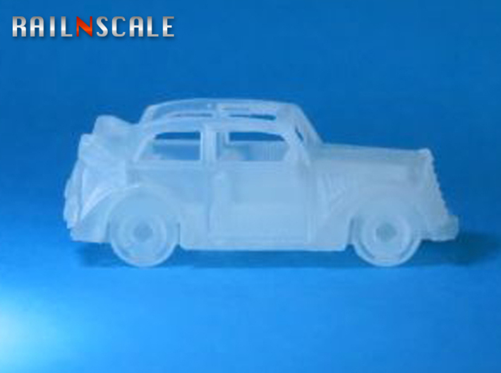 Opel Olympia Cabrio-Limousine (N 1:160) 3d printed 