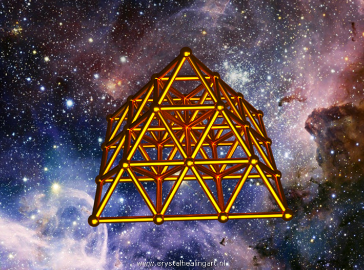 Pyramid Matrix - 3x3 Grid 3d printed Artist impression of the pyramid matrix
