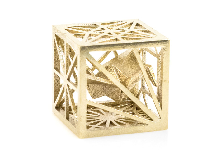 Origami Cubed Bases 3d printed 