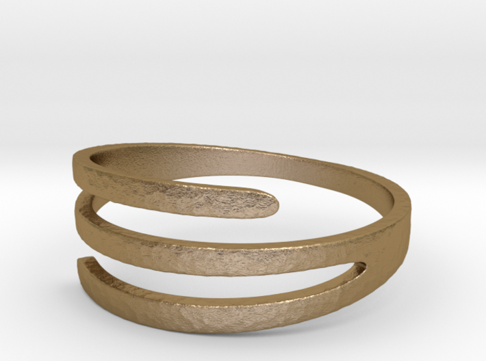 3 Band Ring 3d printed
