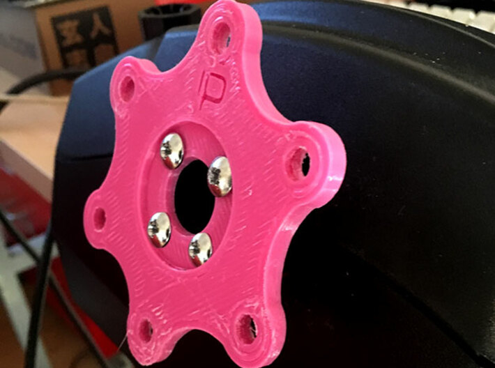GT Force Pro to 70mm Bolt Adapter 3d printed GT Force Pro with 70mm adapter attached
