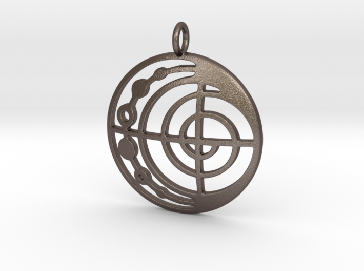 Abstract Pendant 3d printed