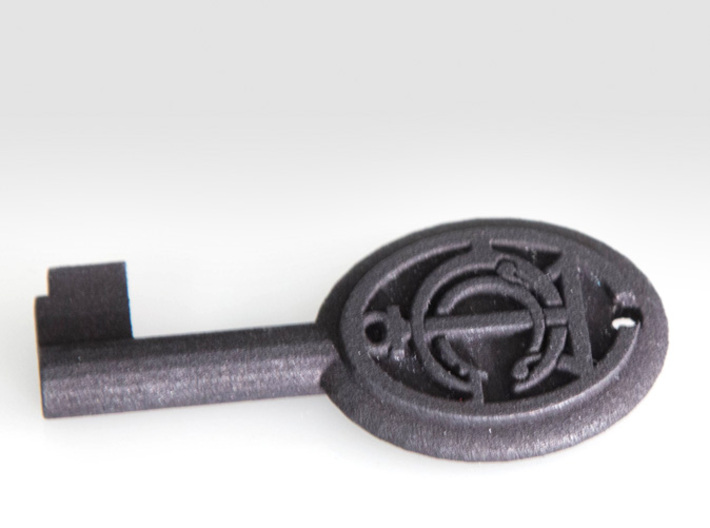 Grand Central Key 3d printed Printed in black strong and flexible