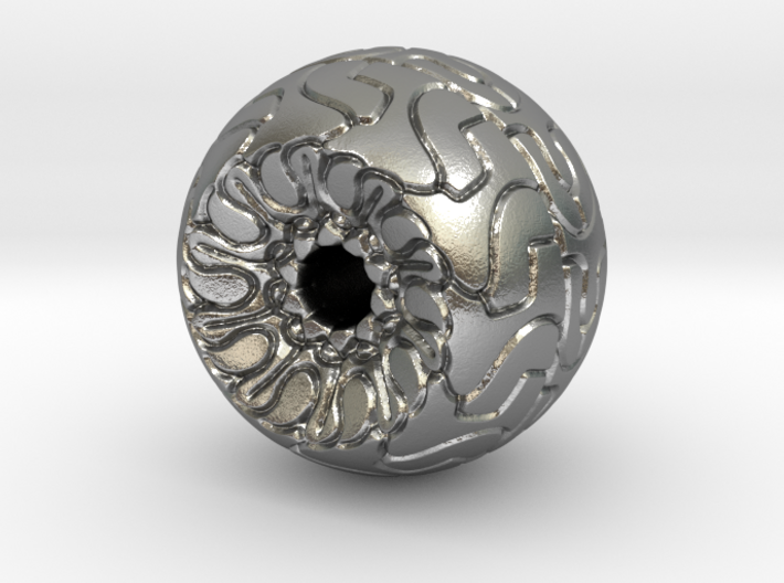 Ornamented Eyeball 3d printed