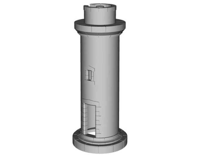 HOpb10 - Small brittany lighthouse 3d printed 