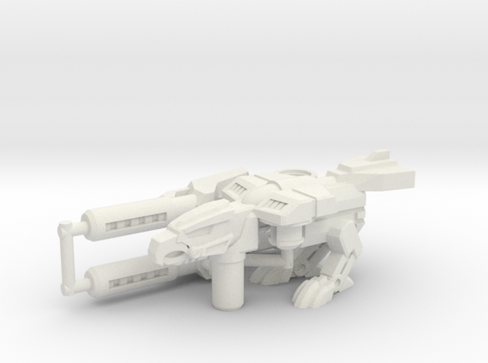 Birdshot (Falcon/Eagle) Transforming Weaponoid Kit 3d printed 