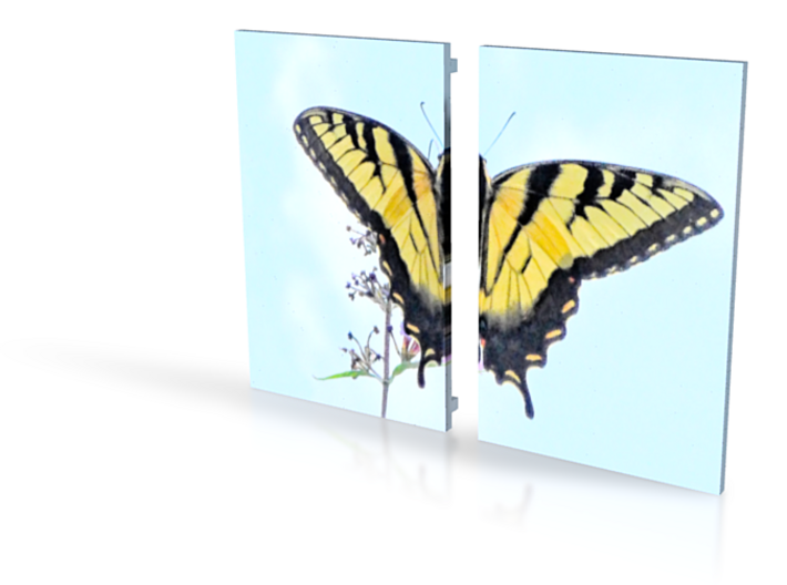Butterfly Box Split Lid 4in 3d printed