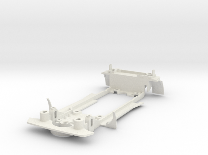 S05-ST2 Chassis for Scalextric Delta S4 no spoiler 3d printed 