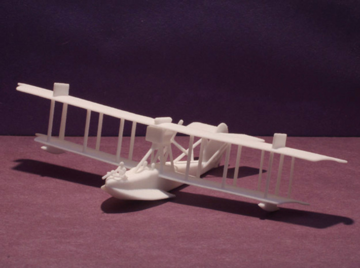 Curtiss HS-1L (various scales) 3d printed 1:144 Curtiss HS-1L print in WSF