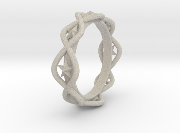 Ring Of Hoshi 14.1 mm Size 3 fixed 3d printed