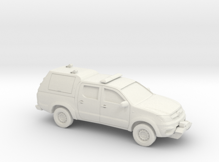 1-87 Toyota Hilux Royal Airforce Mountain Rescue 3d printed