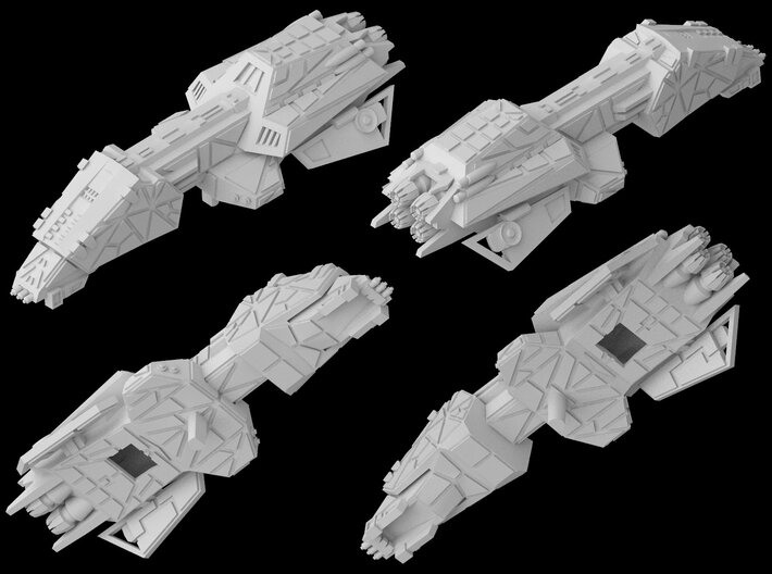 (Armada) Interceptor Frigate 3d printed