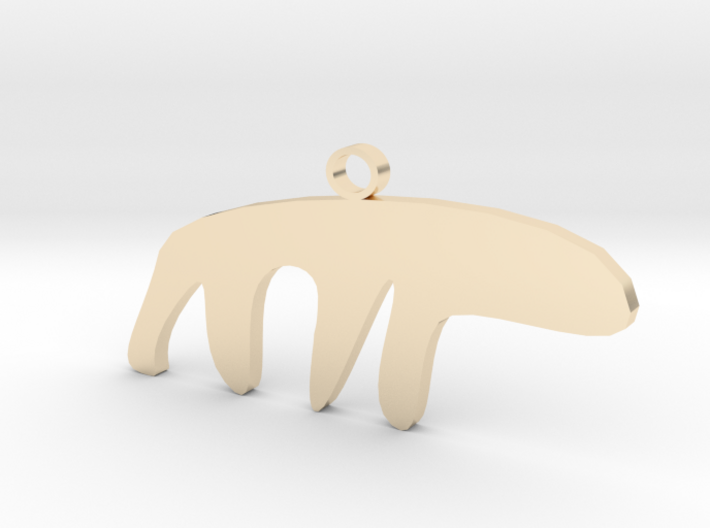The Sneaky Polar Bear 3d printed