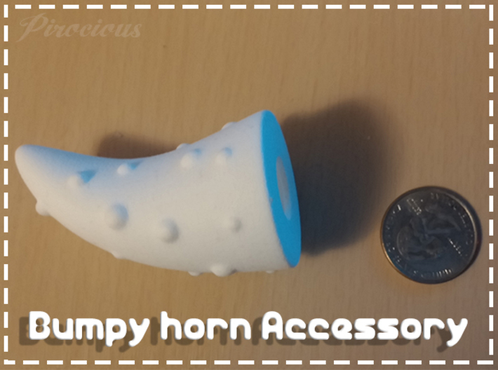The Bumpy Horn 3d printed 
