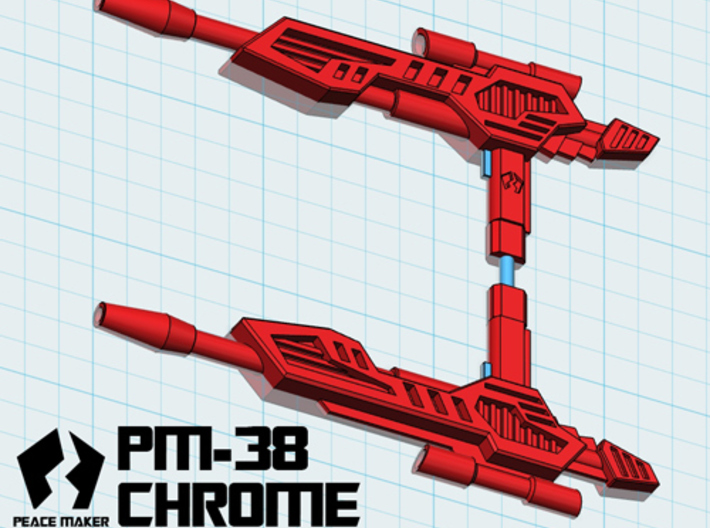 PM-38 CHROME 3d printed 