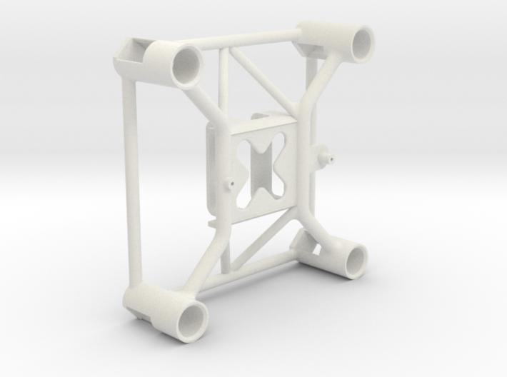 Mini Drone Frame for Eachine E010 - Faster, Strong 3d printed Shapeways Product Rendering