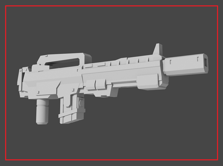 &quot;AMP-16&quot; Transformers Weapon (5mm post) 3d printed