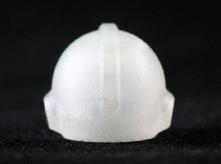 Mega Helmet 3d printed Frosted Ultra Detail