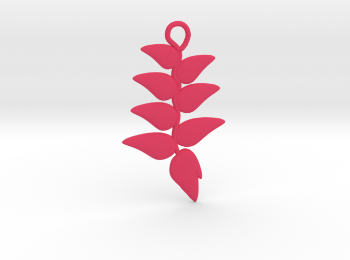 Hanging Heliconia Pendent 3d printed