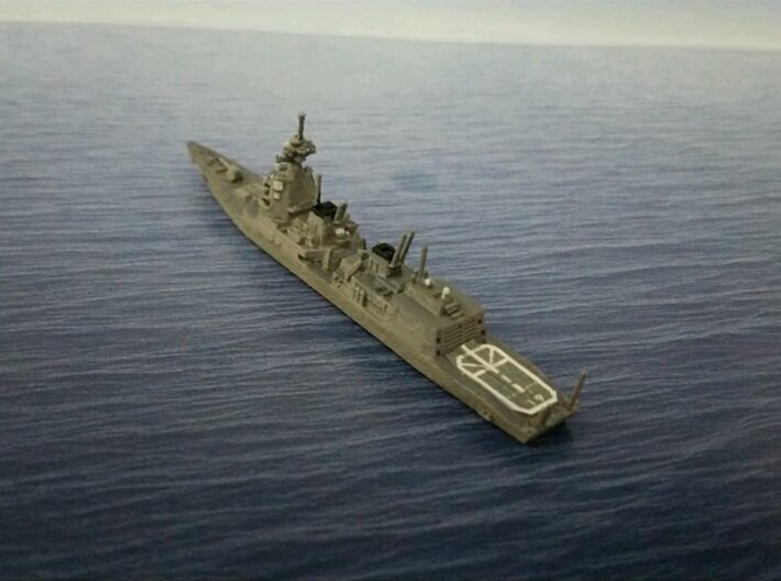 1/2000 JS Asahi-class destroyer 3d printed painted and decal