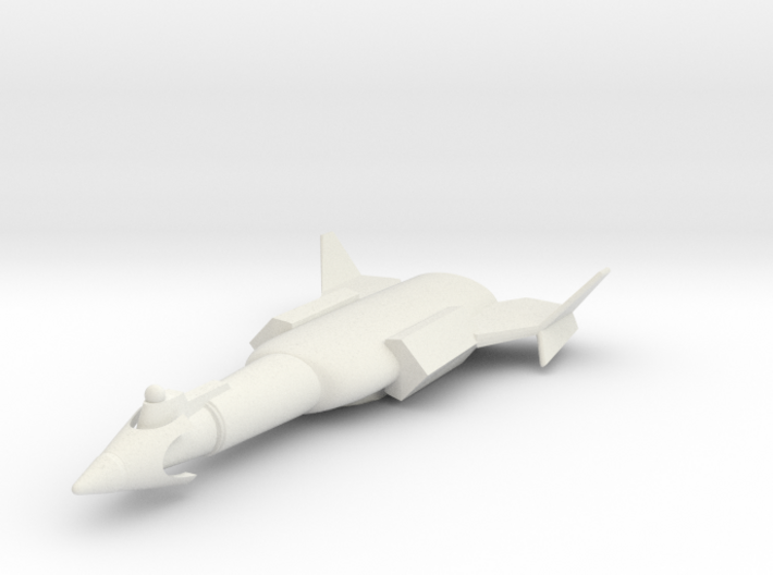 Space Exploration Ship, 1:3788 Scale 3d printed