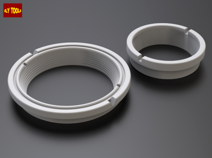 ANH Scope Pro Version - Retention Rings 3d printed ANH Scope Pro Version - Retention Rings