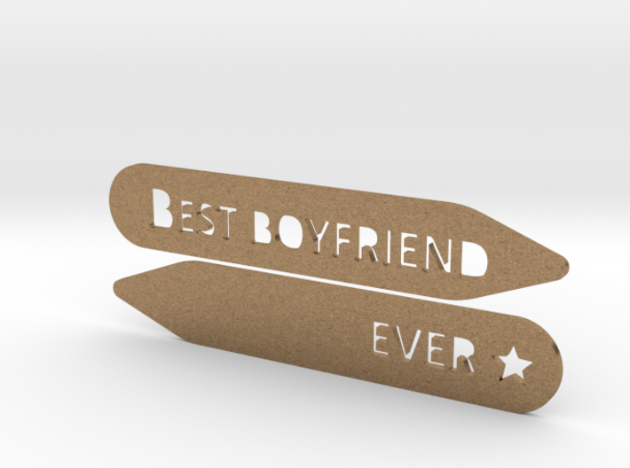 Collar stay: Best Boyfriend Ever 3d printed