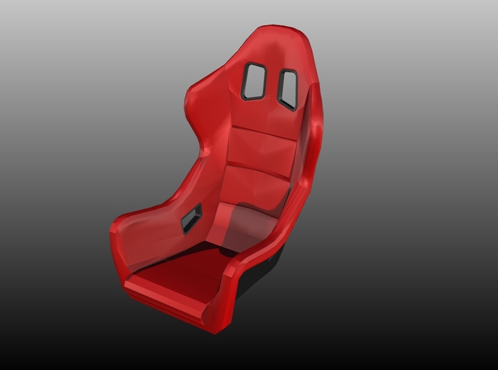 Race Seat FType - 1/10 3d printed 