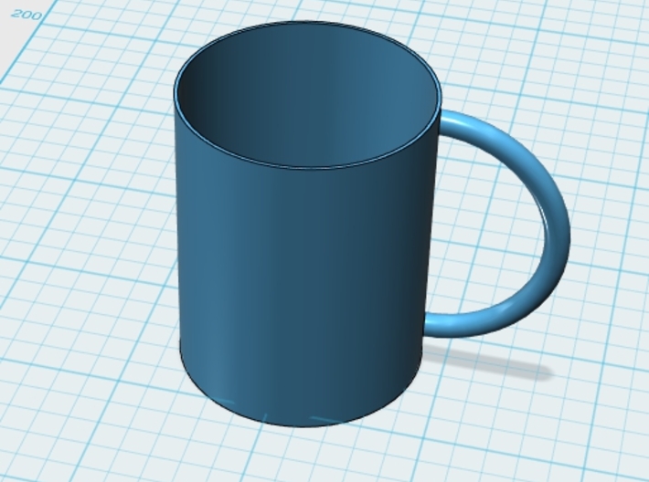 cup 3d printed 