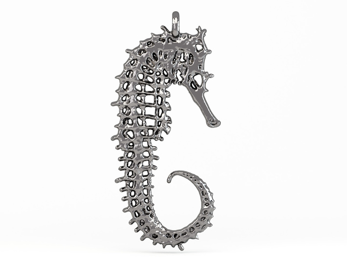 Seahorse Skeleton 3d printed 