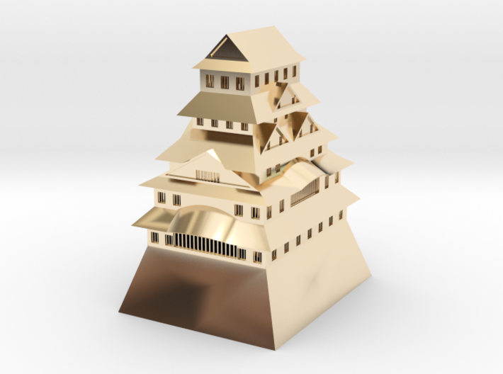 Himeji Castle 3d printed