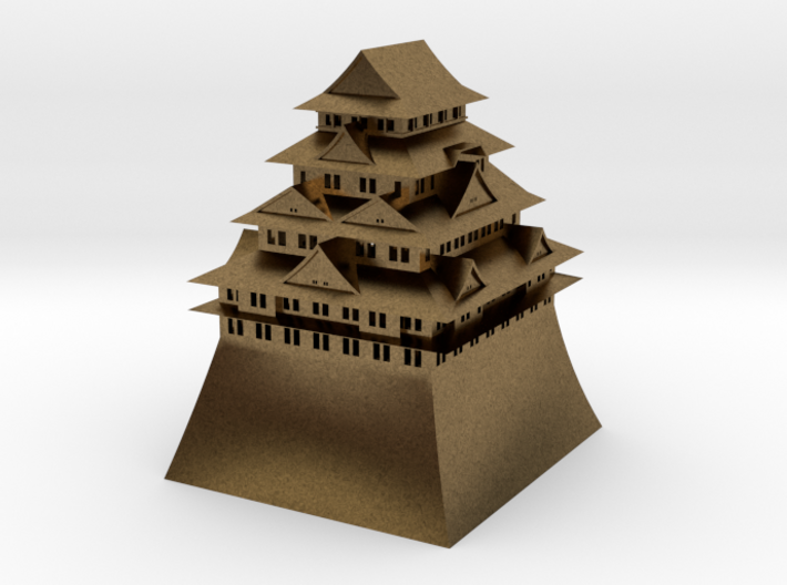 Nagoya Castle 3d printed