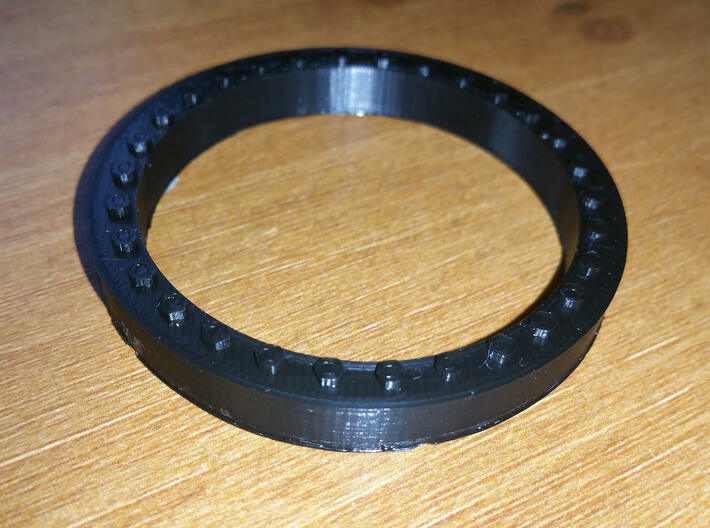 JConcepts Tribute Wheel Beadlock Ring for Monster 3d printed