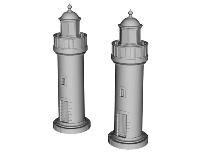 Zpb10 - Small brittany lighthouse 3d printed