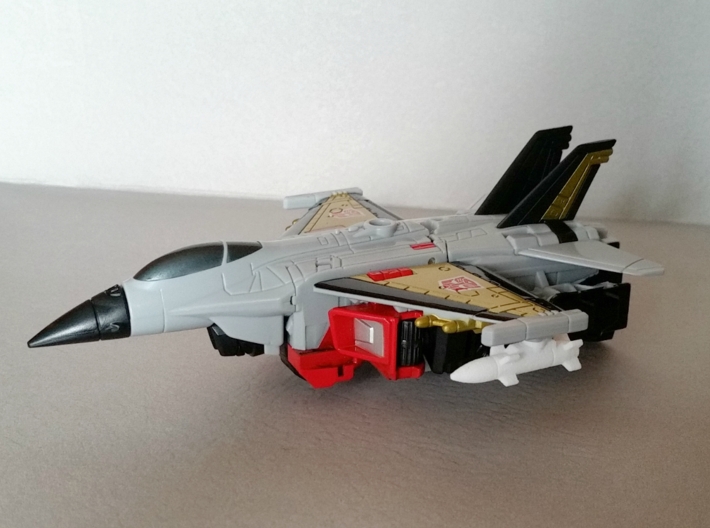 Transformers Missiles Vehicle Accessory (5mm post) 3d printed Combiner Wars Skydive