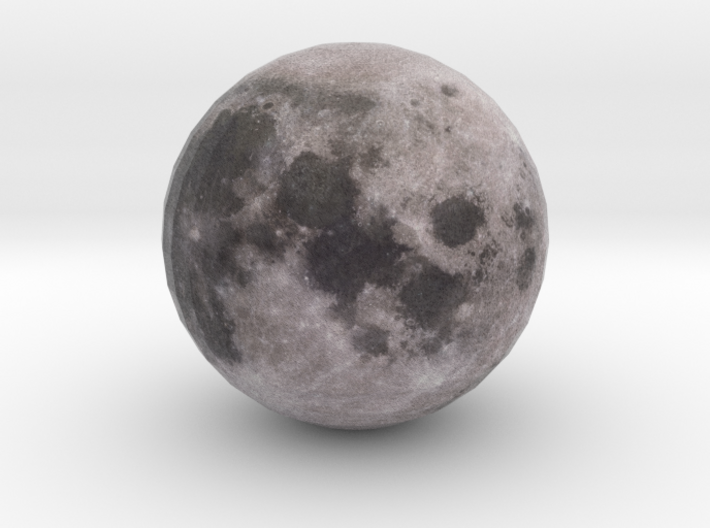 Moon 3d printed