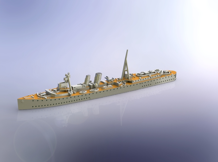 HMS Adventure Minelayer 1/2400 3d printed 