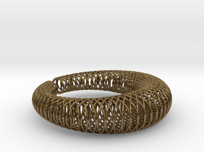 Bracelet 'Wire pattern' 3d printed