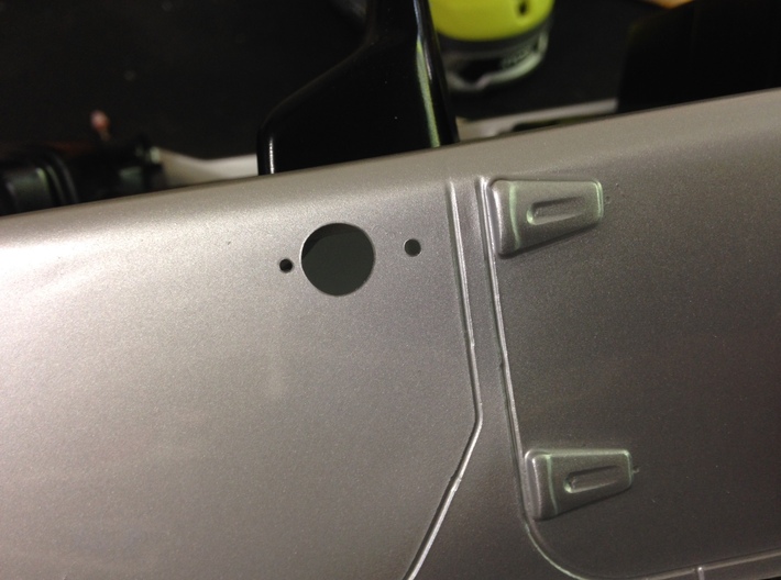 AJ10003 Door Handles - Set of 5 (SCX10) 3d printed Each handle requires 3 holes to be drilled.