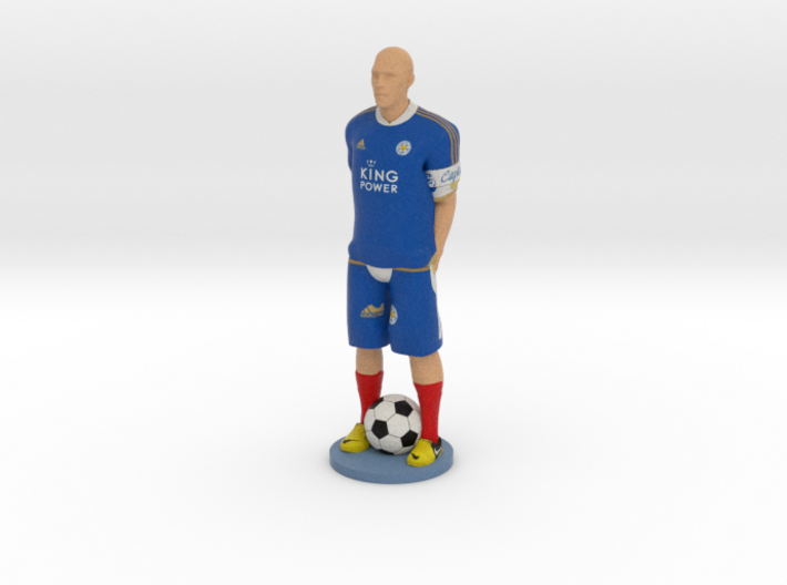 Personal Gift Footballer with your Face and Name 1 3d printed