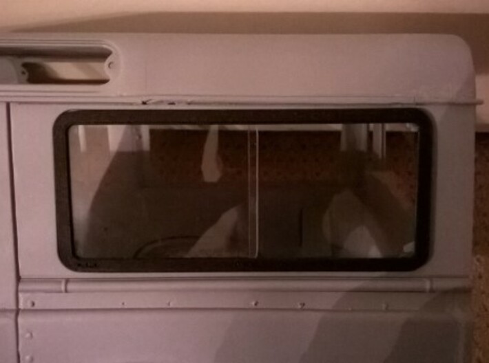 Open Rear Side Window Left D90 D110 Gelande 1/3 3d printed 