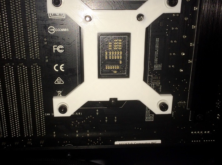 CPU-Backplate for Intel Socket 1151 3d printed