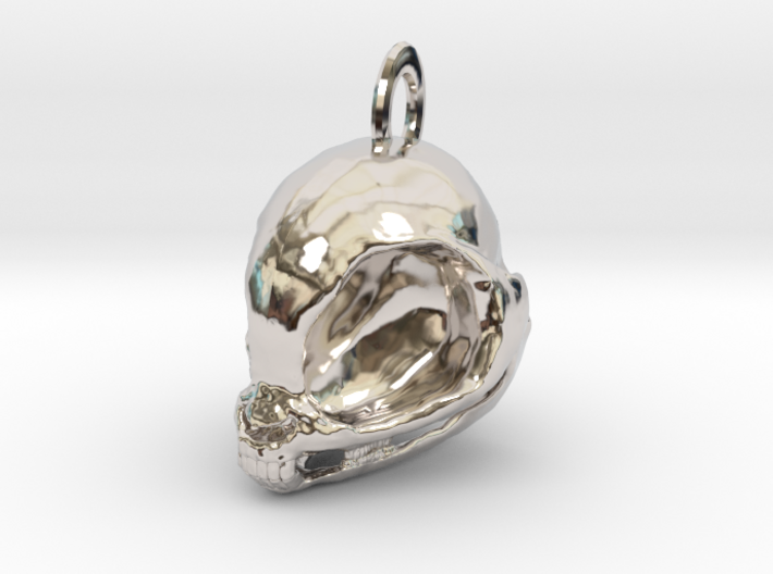 My Little Pony Skull! (Necklace charm) 3d printed