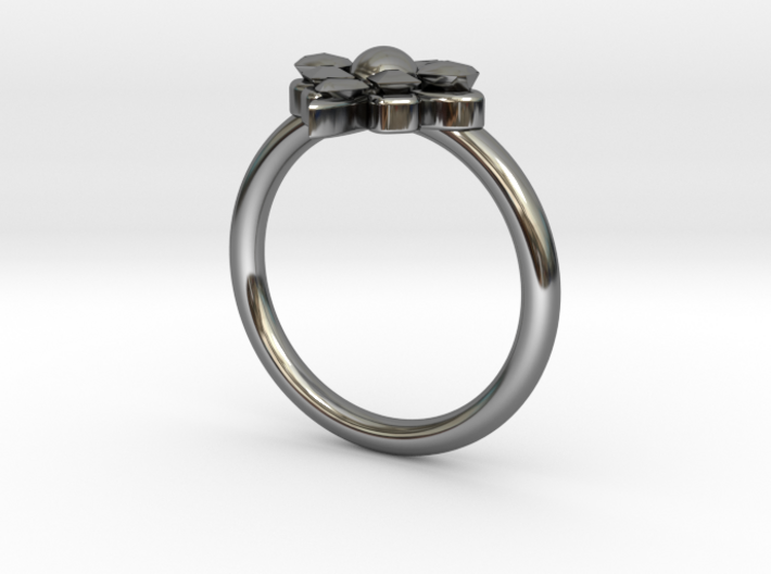 Delphine Ring-Size 6.5 3d printed
