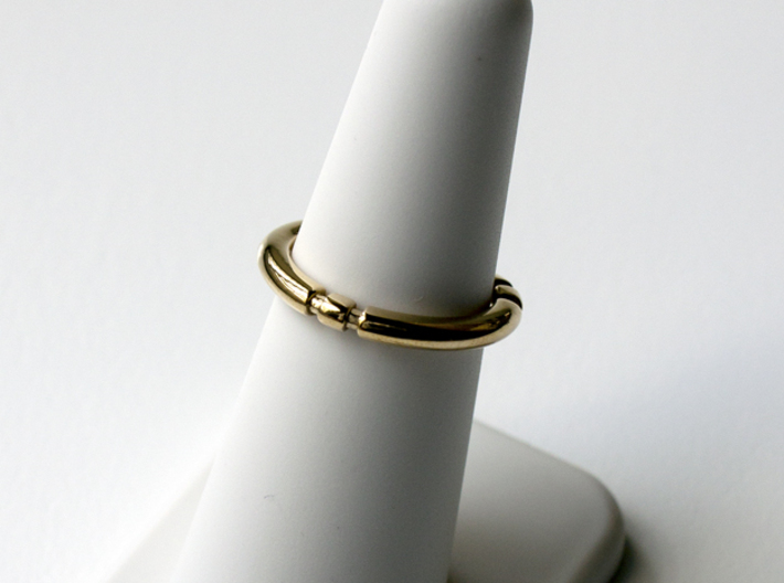 Orion - Precious Metals And Plastics 3d printed Polished Brass