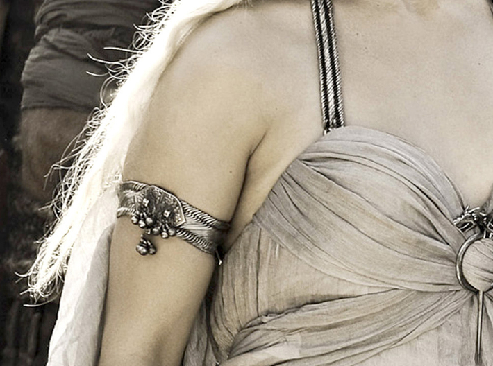 Khaleesi Wedding Armband Findings 3d printed 